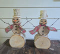Birch Snowman (12")