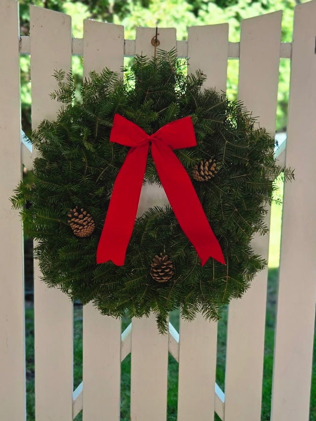Classic Balsam Wreath (24")