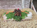 Birch Yule Log (12")