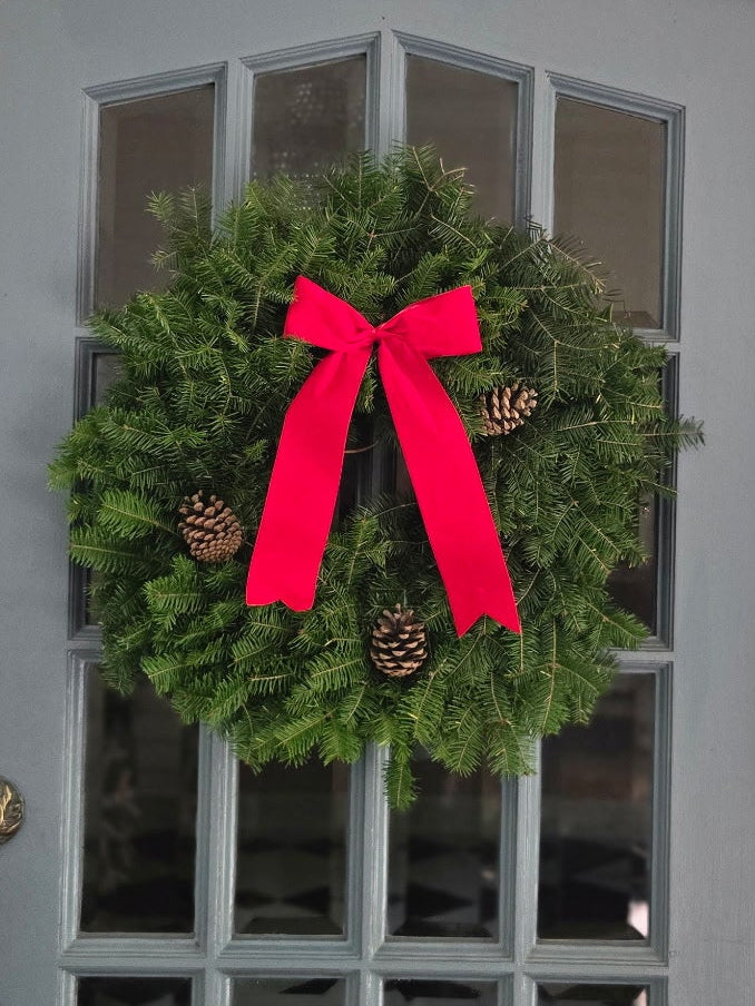 Classic Balsam Wreath (24")